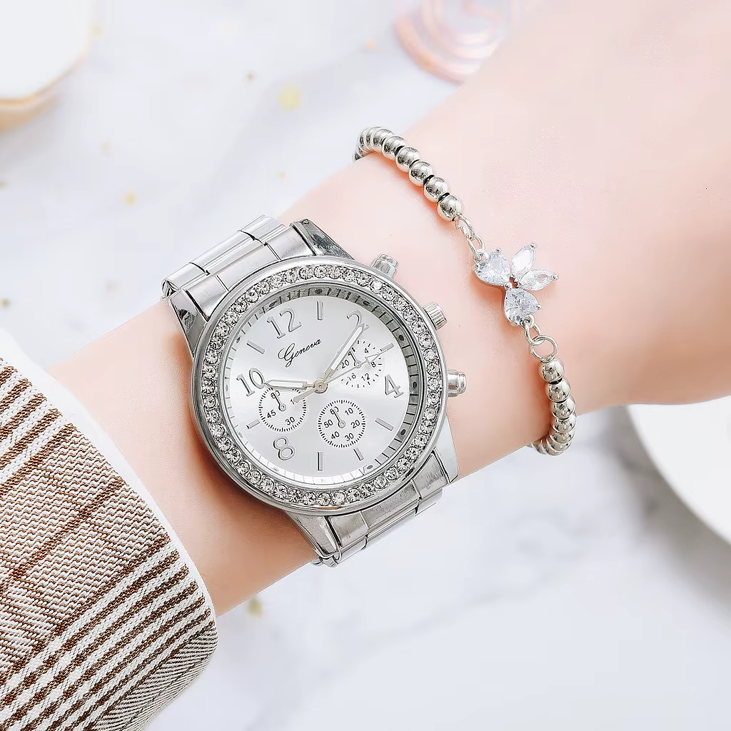 Orologio Geneva Silver